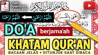 Download Doa Khatam Quran ( Untuk Diaminkan Jama'ah ) - Khatam Quran Dua Prayer - #doa #viral #trending MP3