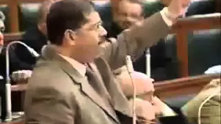 فديو نادر لدكتور محمد مرسى فى برلمان 2005 ومواجهته الشديده لوزير الاسكان و كمال الشاذلى 