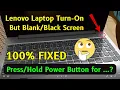 3 FIXES for Lenovo Laptop Blank Screen Problems In 2 MINUTE