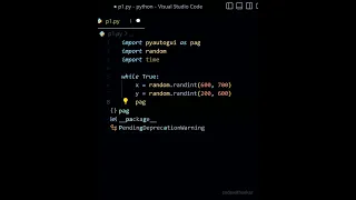 Moving Mouse bot in Python