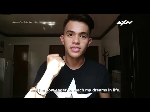 Neil Rey Garcia Llanes Has a Message For You Asias Got Talent 2018