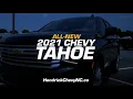 All New 2021 Chevrolet Tahoe - Available NOW at Rick Hendrick Chevrolet Monroe