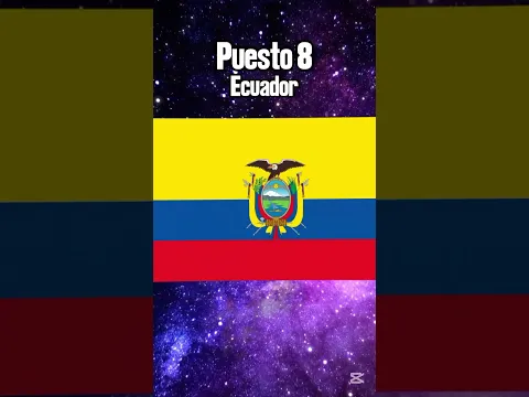 Los 10 países más poderosos en Latinoamérica #shorts #paises #latinoamerica