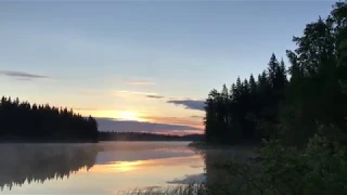 Sunrise on the lake
