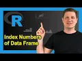 Change Index Numbers of Data Frame Rows R Example Set Order Reset rownames nrow Function