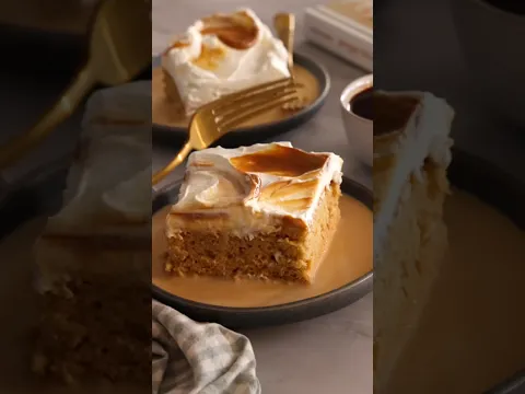 Dulce de Leche stressed Leches Cake