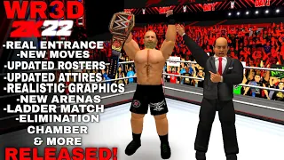  140 mb wr3d 2k21 mod with new moves taunts realistic graphics u0026 updated roster download link