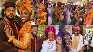 kunle remi traditional marriage ceremony surprised by bimbo ademoye deyemi otedola and others