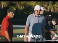 Tiger Woods divots Ryder Cup Scottie Scheffler