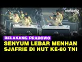 Download Lagu Senyum Lebar Menhan Sjafrie Berdiri Belakang Prabowo Sapa Rakyat di HUT ke-80 TNI