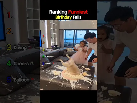 Ranking Funniest Birthday Fails
