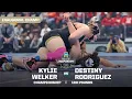 Kylie Welker vs Destiny Rodriguez 2026 NCAA women s wrestling championships 180 lbs