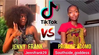 who is the best slow motion dancer jennifrank29 jenny frank or southside goddess promise adomo