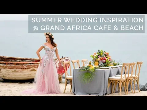 Download MP3 Highlights: Grand Africa Cafe & Beach Summer Wedding Shoot | Pink Book Weddings