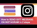 How to gift wrap your message on instagram instagra gift message tricks