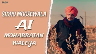 mohabbatan waleya sidhu moosewala ai voice navi bawa music iron beatz