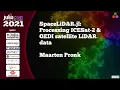 SpaceLiDAR jl Processing ICESat-2 GEDI satellite LiDAR data Maarten Pronk JuliaCon2021