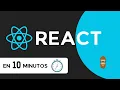 Learn React JS in 10 Minutes - Beginner Tutorial from Scratch