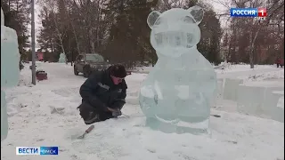 «Пусть исполняются мечты!»: в Омске началось обустройство новогоднего маршрута