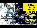 ALERTA MAXIMA POR LLUVIAS MAS FUERTES PARA MEXICO ESTA NOCHE 14 Y 15 DE AGOSTO DE 2026