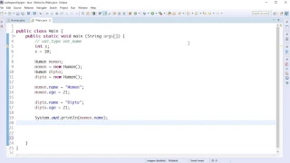 Java Class and Objects 3 - Use variables and methods through Object Reference Variable Bangla