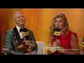 John Travolta Connie Britton and Ryan Murphy on The People v O J Simpson