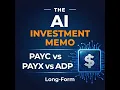 Payroll Giants Compared ADP vs PAYC vs PAYX Long Form