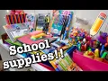 BACK TO SCHOOL senior year SCHOOL SUPPLIES ORGANIZATIONAL TIPS Carrie Walker