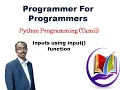 Simple Python program in IDLE Tamil version