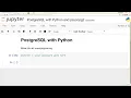 Extra Psycopg2 Example Usage The Complete SQL Bootcamp Go from Zero to Hero