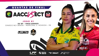 FUTSAL AO VIVO:  COPAGRILL FS X TABOÃO FS - QUARTAS DE FINAL | LIGA DE FUTSAL FEMININA