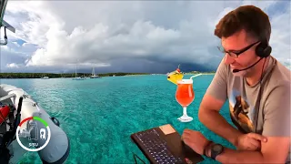 #221 JUGGLING CORPORATE Meetings and RUM PUNCHES in the Bahamas is FUN | Sailing Sisu Catamaran