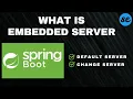 What is Embedded Tomcat Server How to Change Tomcat Server to Jetty Undertow in Spring Boot