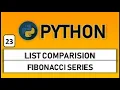 List Comparison in Python