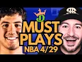 NBA DFS Wednesday DraftKings NBA MUST PLAYS NBA DFS Picks Bets