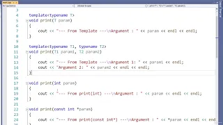 10 Function Overloading with Function Templates