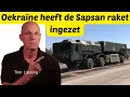 Oekraïne gebruikt de Sapsan raket voor het eerst