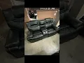 Black Leather Reclining Sofa Loveseat