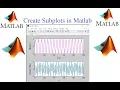 How to create subplots in matlab matlab plots on same figure - MATLAB full course