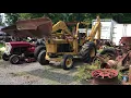 John Deere backhoe with loader model 400 3