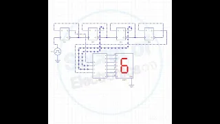 4 Bit Up Counter Using D Flip-Flop