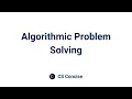 1 Algorithmic Problem Solving Programming Fundamentals