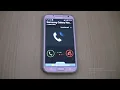 Samsung Galaxy Note 2 Pink Incoming call