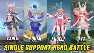 Download Angela MLBB VS Aya AOV VS Yuumi LOL Wild Rift VS Yao HOK KOG Hero Skill Effect Comparison 2023 MP3