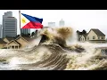 Lagu Philippines Now! Super Typhoon Uwan Wreaks Havoc with Massive Waves and Widespread Destruction