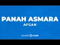 Download Lagu Panah Asmara - Afgan (KARAOKE VERSION)