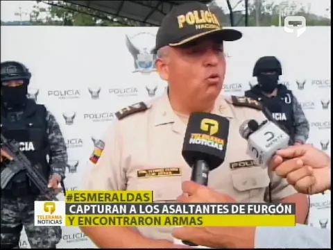 Capturan a los asaltantes de furgón y encontraron armas