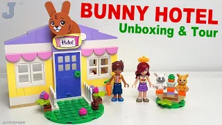 LEGO Friends 2026 Heartlake City Bunny Hotel 42679 Unboxing, Tour, & Review