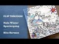 Flip Through Mein Winter Spaziergang from Rita Berman Coloring book