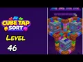 Cube Tap Sort Level 46 Walkthrough